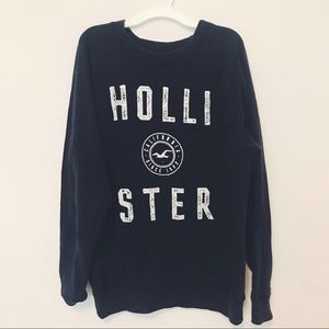 hollister pullover sweatshirt